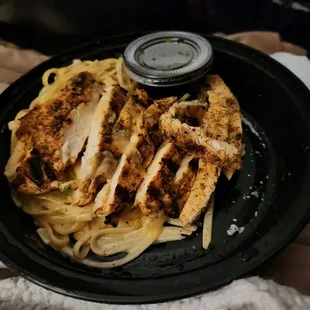 Blackened Chicken Alfredo