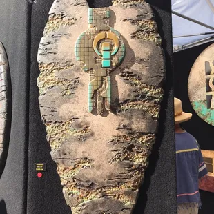 Mixed media wall decor