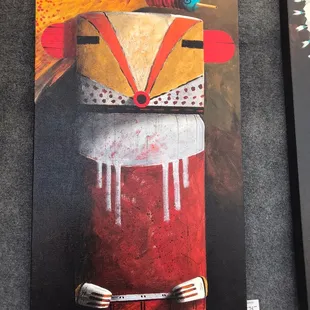 American Indian kachina painting