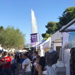 The aisle leading towards the Fountain