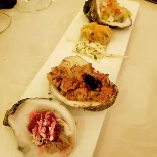 Oysters in different ways