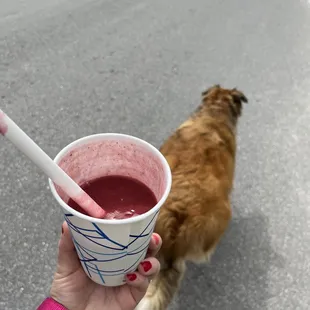 Mixed berry smoothie