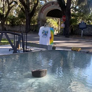 Across from Fountain of Youth entrance