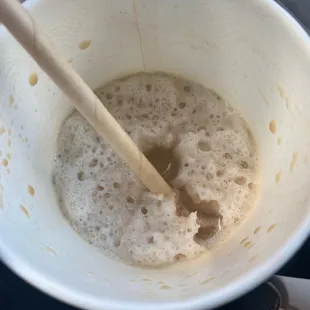 Iced cappuccino??? Pathetic