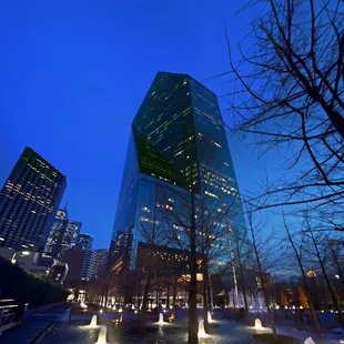 Fountain Place @ Night