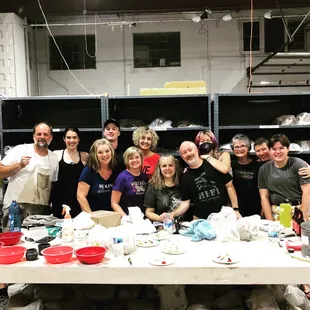 One Night Class birthday party with Owner/Operator Chris DePrez