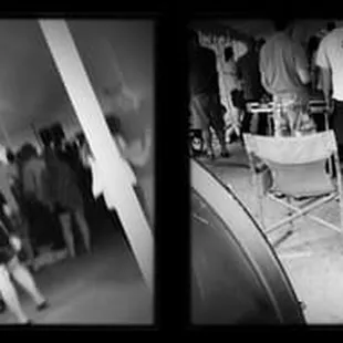 B &amp; W tent shots