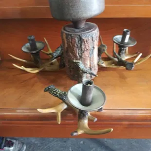 Vintage bakelite country style lighting. Newly rewired. Great for a cabin, staging or country style home.