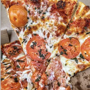 pizza, food