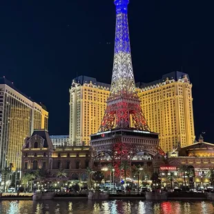 View of Paris from Bellagio