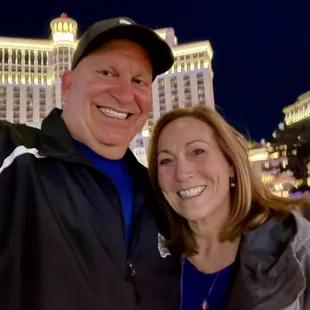 Waiting for the fountain show!