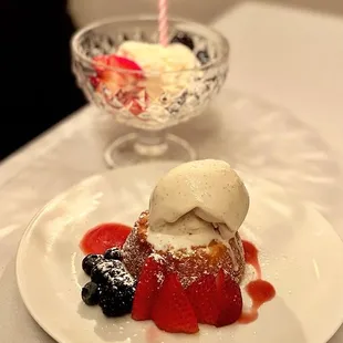 Lemon Butter Cake &amp; Complimentary birthday dessert