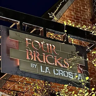 Four Bricks Italian Restaurant. Beautiful Building.