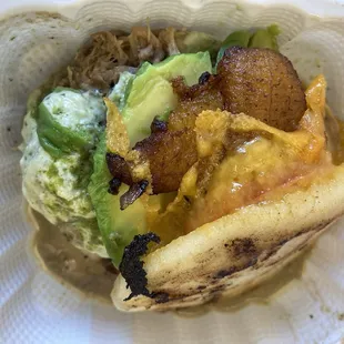 Pork Arepa