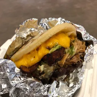  sandwich wrapped in foil