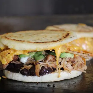 The Four Brothers Pork Arepa!