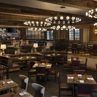 interior, sushi and sashimi