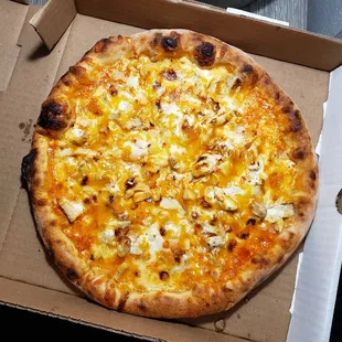 Buffalo chicken pizza