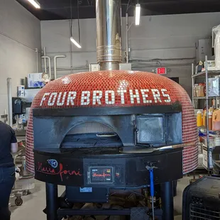The oven where the magic happens.. (It's actually the employees that make this place so awesome)!