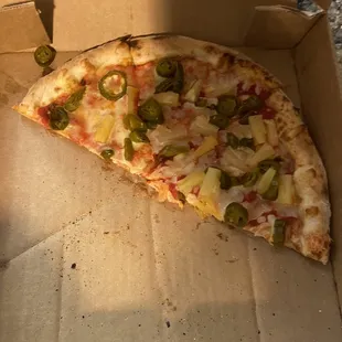 Smaller 10" pineapple and jalapeño