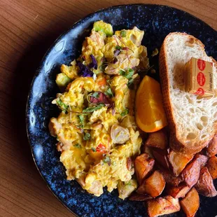 Chicken Apple Scramble