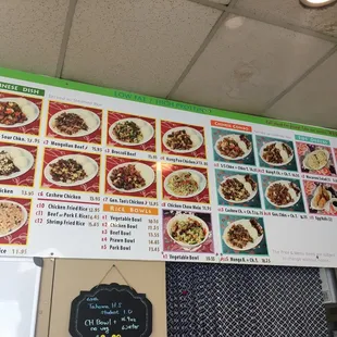 Four Corner Teriyaki menus