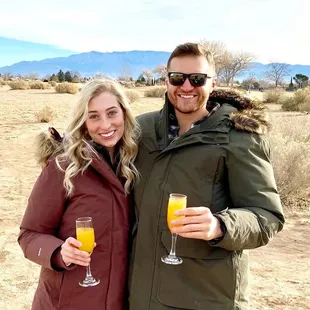 What better way to celebrate an engagement