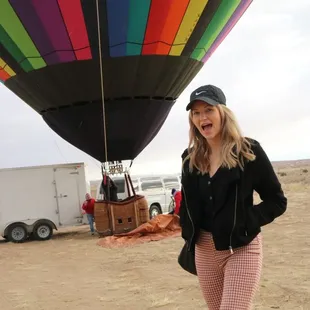 Launch area, today's ride