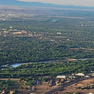 Above the earth and so peaceful