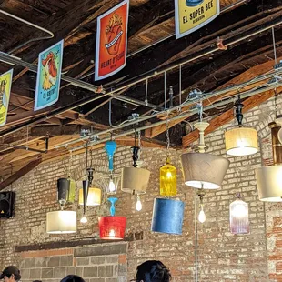 I love the eclectic decor