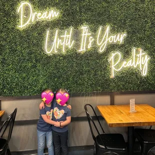 Cute photo backdrop