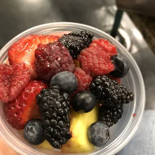 Fresh fruit cup