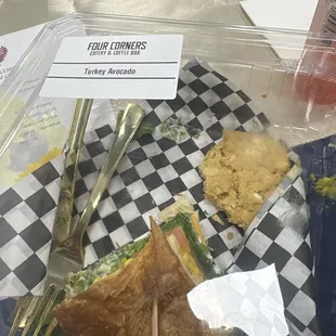 Turkey Avocado Sandwich