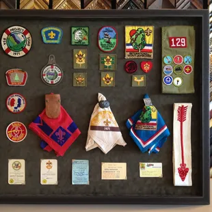 Boy Scout Shadow Box