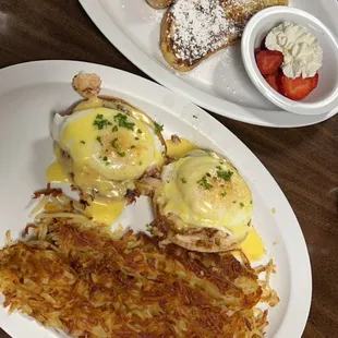 Lobster egg Benedict