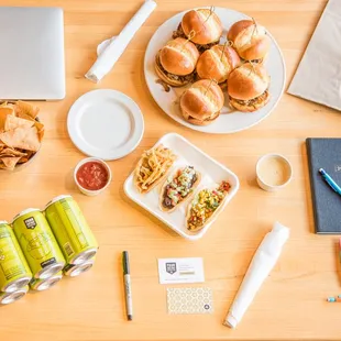 Curbside carry-out available. Order online at fourdayray.com.