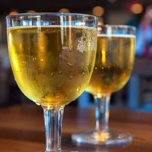 Hard cider. I don&apos;t do beer.