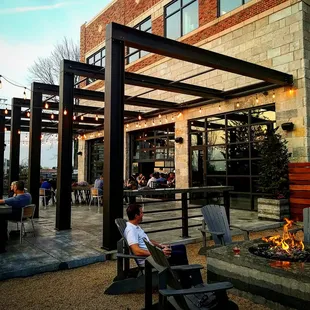 Pints on the patio!