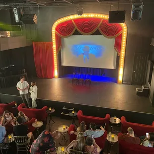 Great stage and set up