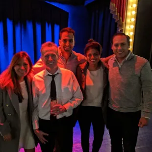 Us w one of the performers / owner, amazingly skilled.