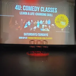 a man giving a presentation