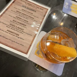 Their famous old fashioned