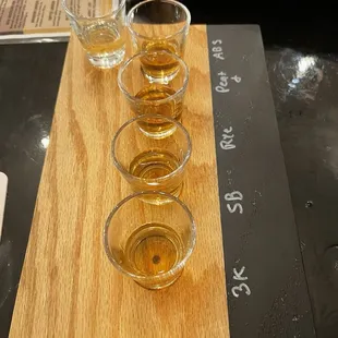 Sampling some of their various offerings