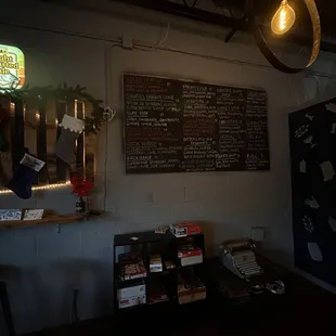 A little celebration cocktail before the festivities start -- what a menu!!