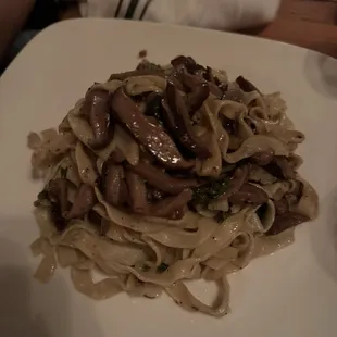 Handmade Mixed Mushroom Tagliatellemushroom