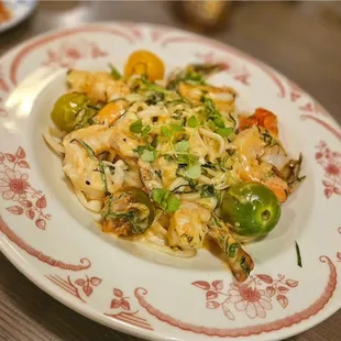 Shrimp Bucatini