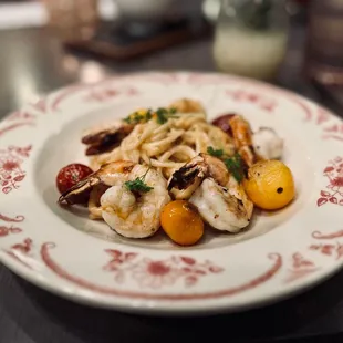 Shrimp Buccatini