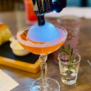Whoa! Roseberry Bomb Cocktail