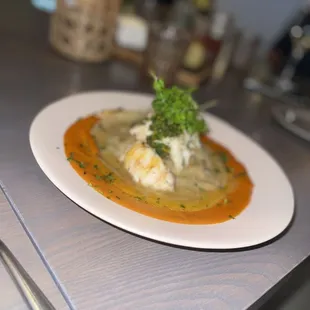 Crab Raviolo