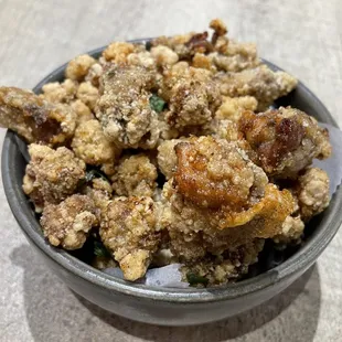 Taiwanese popcorn chicken appetizer $10